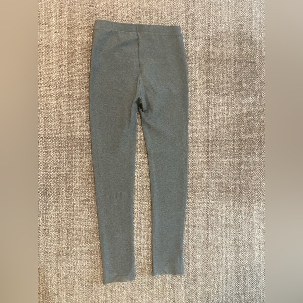 Toteme Cozy Gray zip Leggings